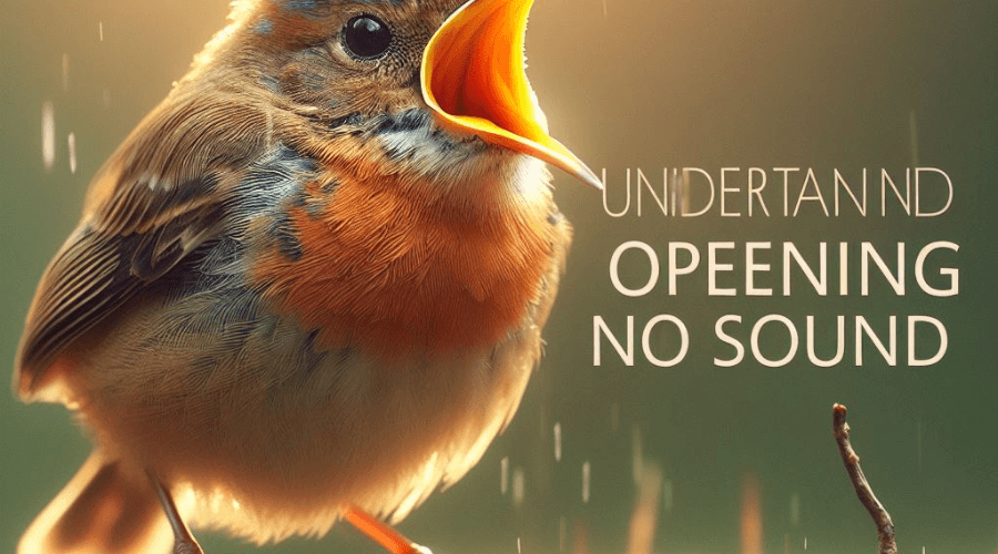 Unlocking Silent Bird Signals: Bird Opening Mouth No Sound
