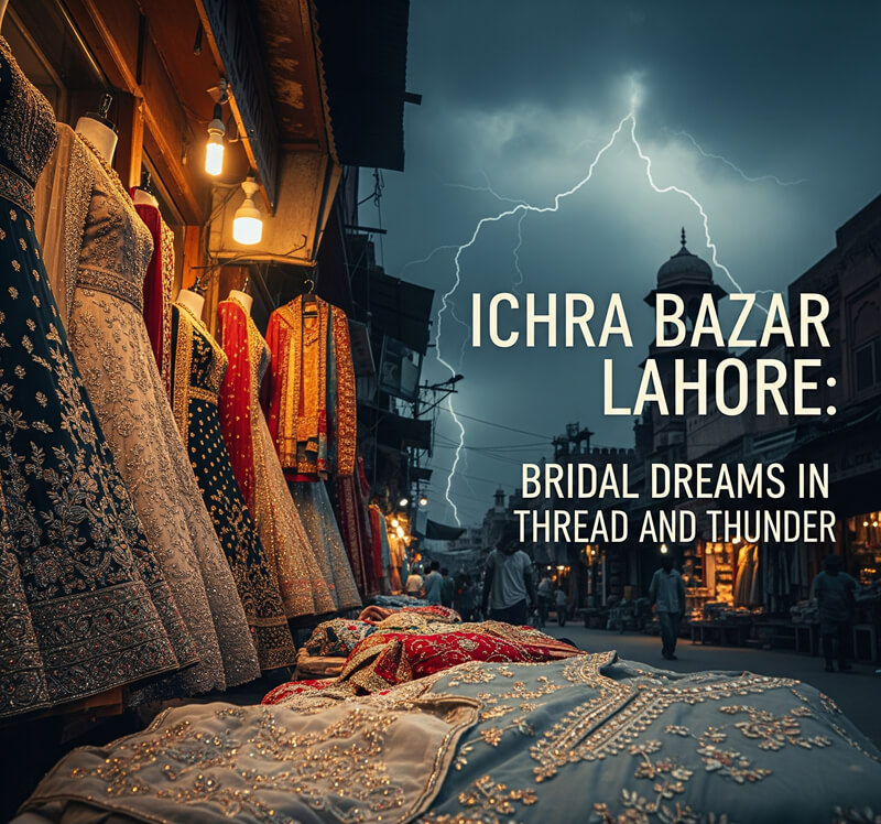 Ichra Bazar Lahore: Bridal Dreams in Thread and Thunder